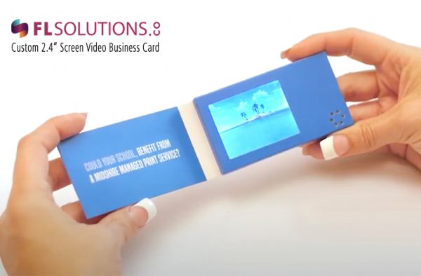Custom 2.4-Inch Screen Video Business Cards in Tampa Bay