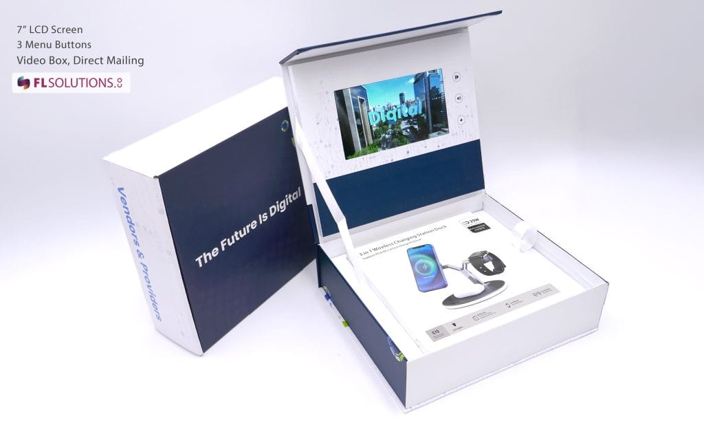 video gift box marketing