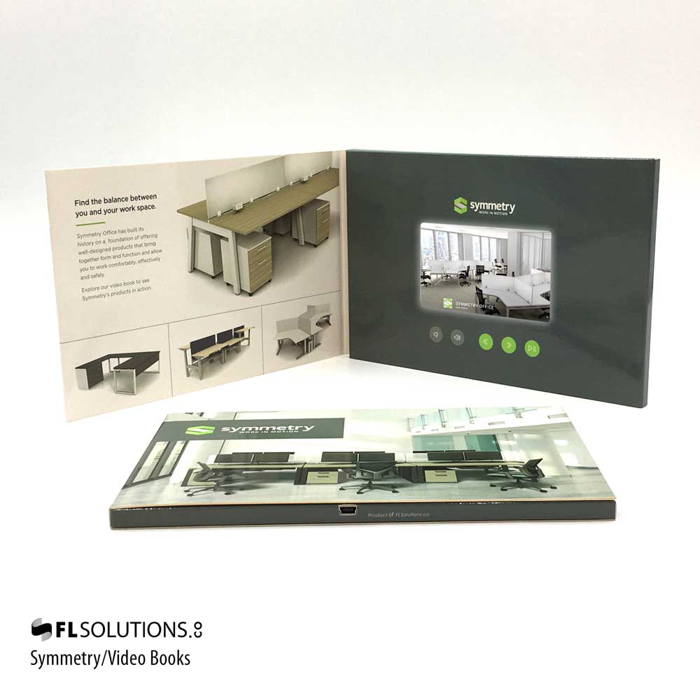Custom 4.3-inch Video Brochures Symmetry Florida