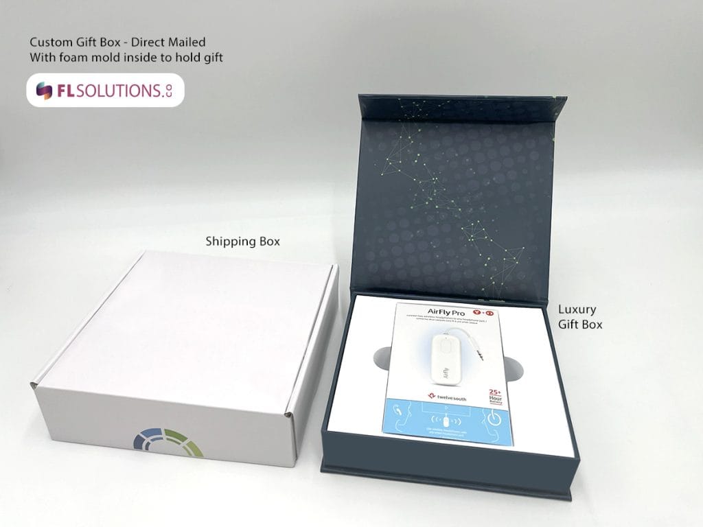 video box for mailing campaign