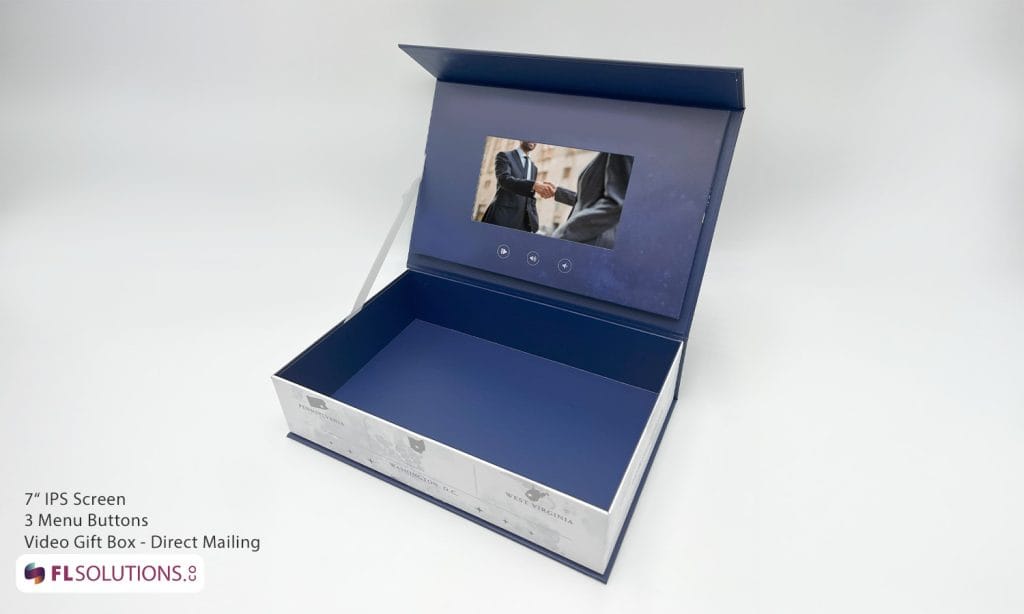 empty video box for marketing