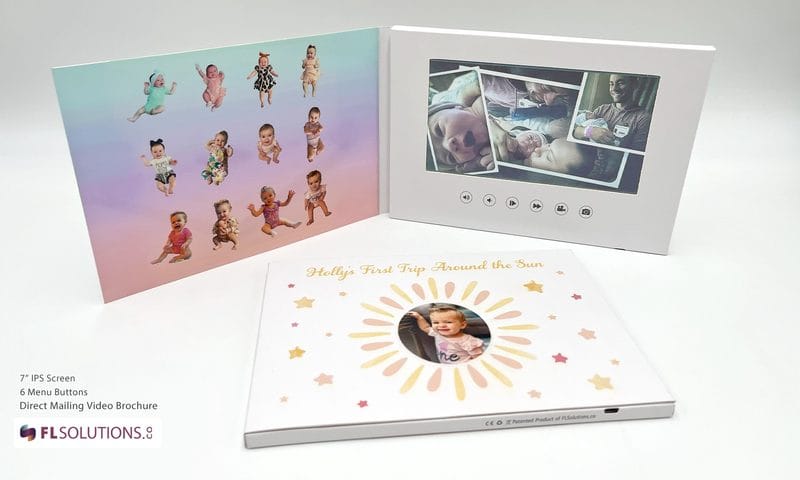 Custom video brochure for Baby Book by FL Solutions