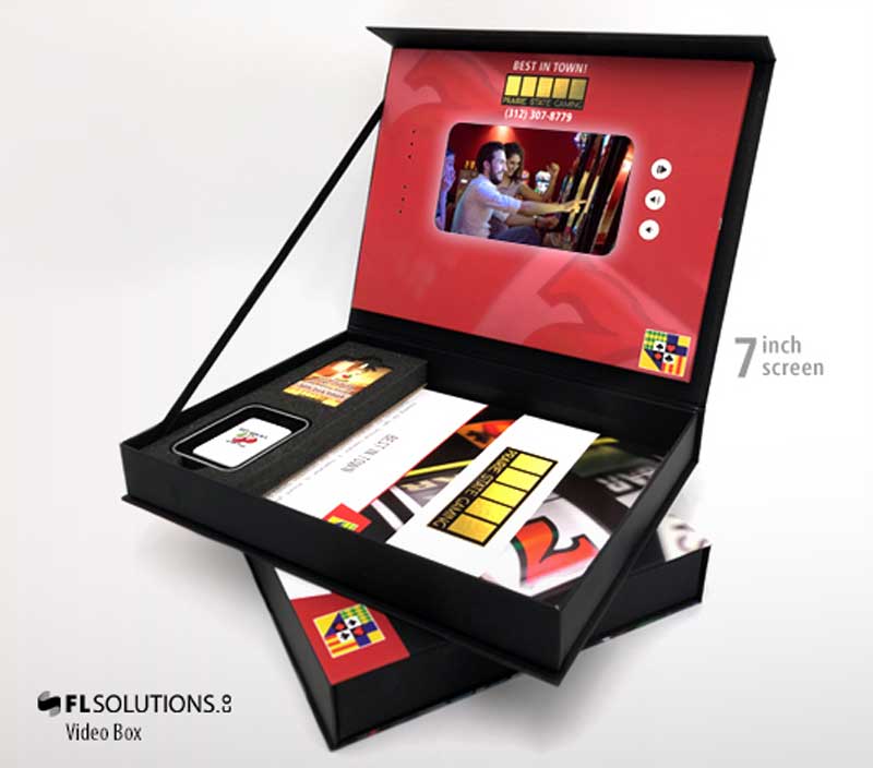 Custom 7-inch screen Tailored video brochures Tampa