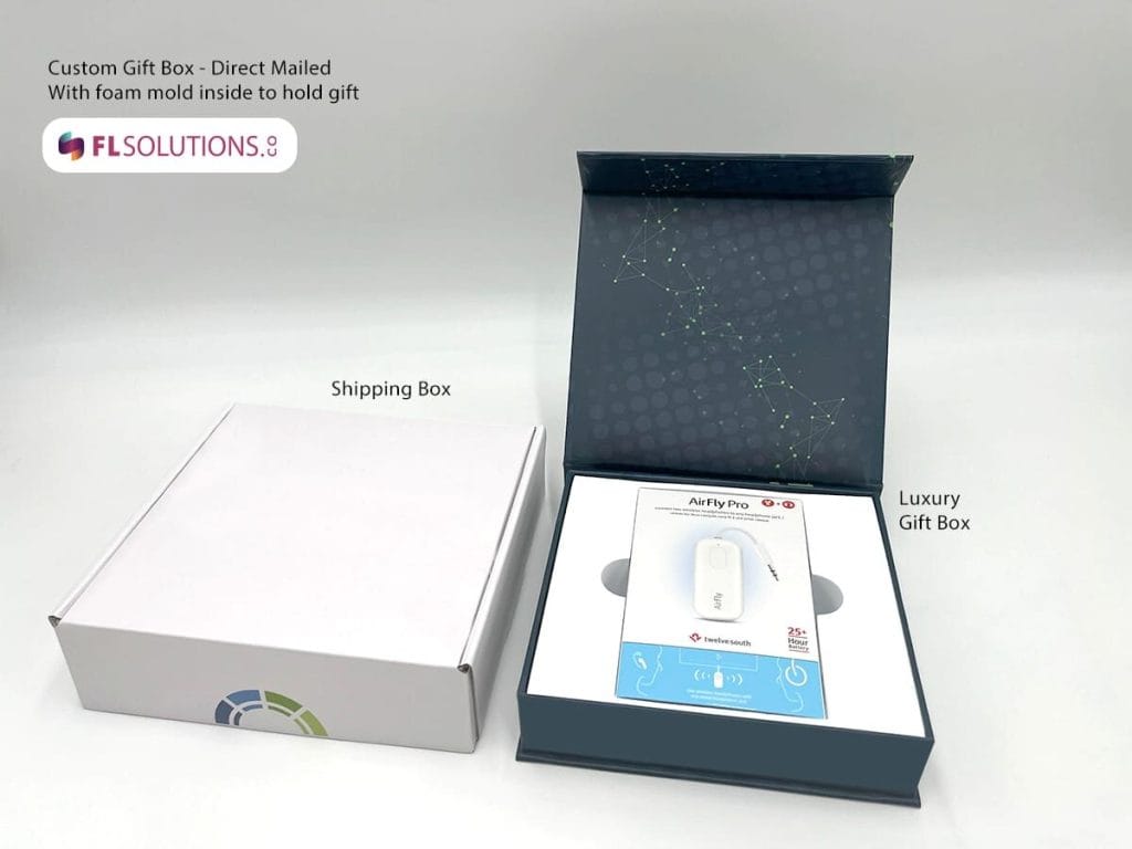 video box for mailing campaign